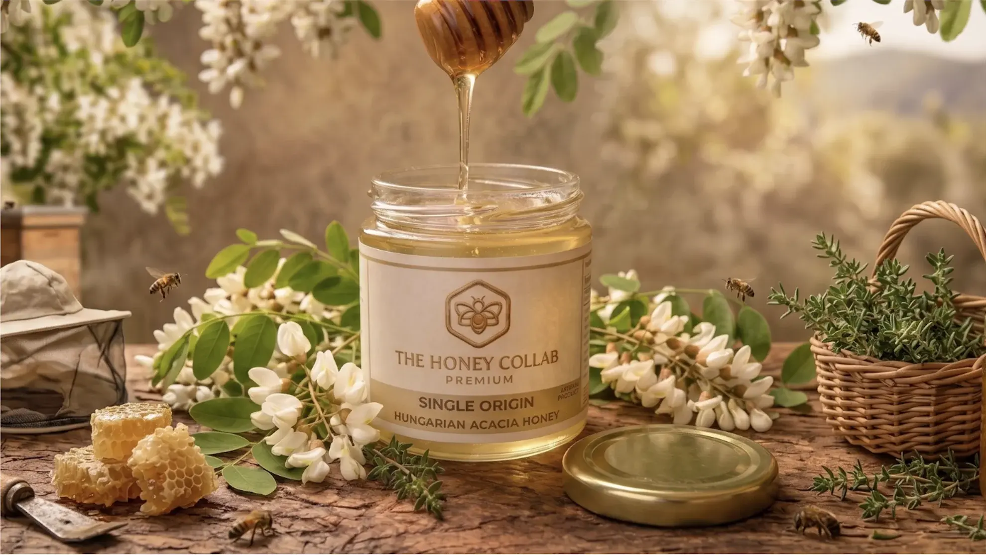 Pure Hungarian Acacia Honey