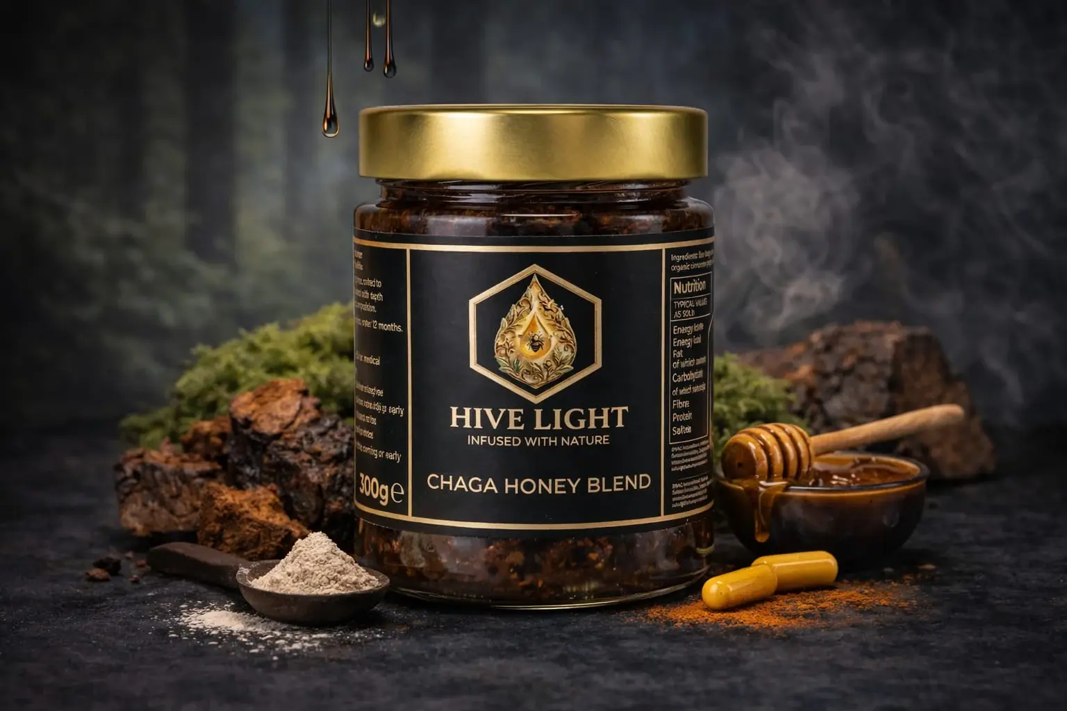 Chaga Honey Elixir